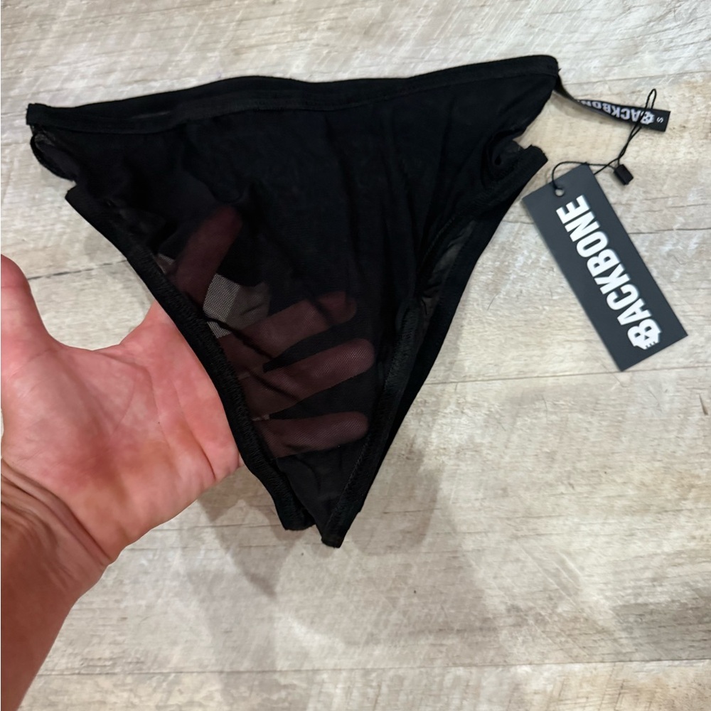 Black Sheer Bottom